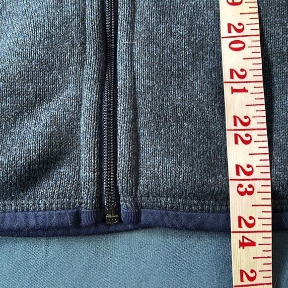 Patagonia Hooded Better Sweater Full Zip Women’s Small Blue - Picture 8 of 9
